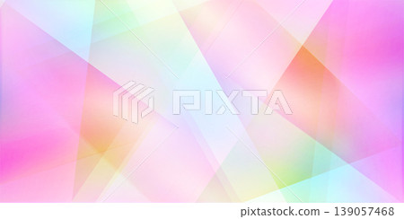Abstract geometric background design in soft pastel colors 139057468