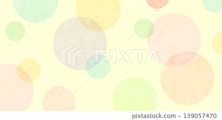 Abstract background material featuring pastel-colored circles. 139057470