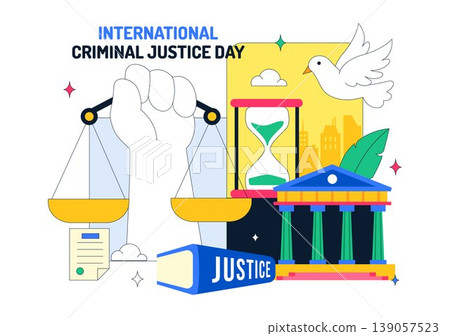 International Criminal Justice Day Illustration Law And Justice Concept With Court Building Scales Of Justice Gavel And Legal System Symbol Design International Criminal Justice Day Illustration Law And Justice Concept With Court Building Scales Of Justice Gavel And Legal System Symbol Design 139057523