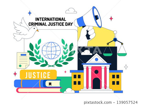 International Criminal Justice Day Illustration Law And Justice Concept With Court Building Scales Of Justice Gavel And Legal System Symbol Design International Criminal Justice Day Illustration Law And Justice Concept With Court Building Scales Of Justice Gavel And Legal System Symbol Design 139057524