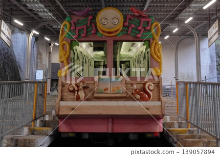 生駒纜車、寶山寺站、山線列車、多蕾米（奈良縣生駒市） 139057894