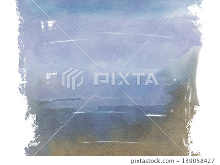 Soft Blue Gray Watercolor Abstract Wash Vector Soft Blue Gray Watercolor Abstract Wash Vector 139058427