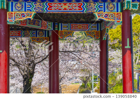 蓮綠亭與櫻花：生田川沿岸的櫻花美景 139058840