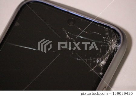 Broken smartphone Broken smartphone 139059430