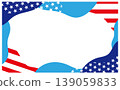American-style banner frame materials 139059833