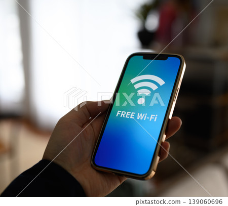 在智慧型手機上連接免費 Wi-Fi 139060696
