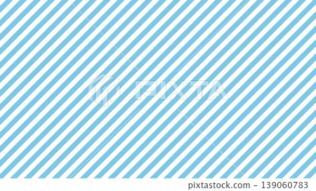 Summer diagonal stripe background - soda blue 139060783