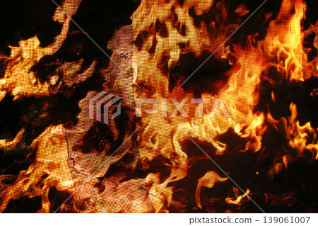 The scene of the bonfire 139061007