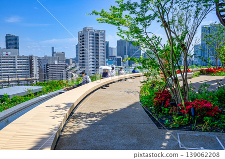 Tokyo, Takanawa Gateway City, MoN Takanawa, 6F Footbath Terrace 139062208