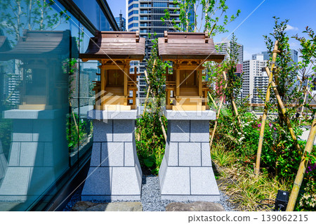 Tokyo, Takanawa Gateway City, MoN Takanawa, RF, Kado Shrine 139062215