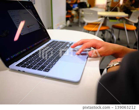 Men working in coworking space Men working in coworking space 139063212