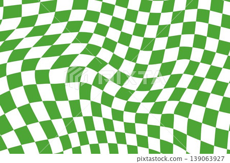 Checkered background illustration - Green 139063927