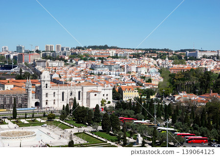 Historic Jeronimos Monastery in Lisbon, Portugal Historic Jeronimos Monastery in Lisbon, Portugal 139064125