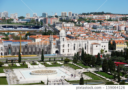 Historic Jeronimos Monastery in Lisbon, Portugal Historic Jeronimos Monastery in Lisbon, Portugal 139064126