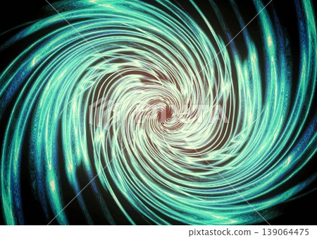 Abstract background of blue light swirling energy on a black background Abstract background of blue light swirling energy on a black background 139064475