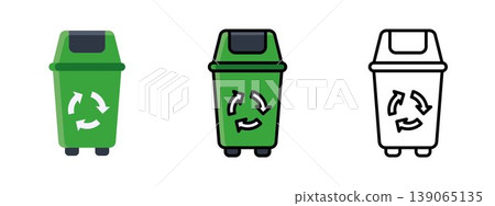 Garbage Waste Recycling Environment Icon Vector Design Garbage Waste Recycling Environment Icon Vector Design 139065135