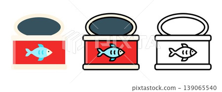 Canned food container preserved grocery product packaging 139065540