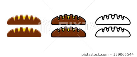 Bread loaf bakery breakfast meal baked food wheat Bread loaf bakery breakfast meal baked food wheat 139065544
