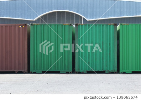 Containers, trade, trucks, international trade, logistics, exports Containers, trade, trucks, international trade, logistics, exports 139065674