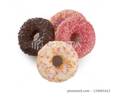 Doughnuts in studio Doughnuts in studio 139065822