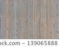 Seamless texture of wainscoting with grey-toned pine timber planks for background 139065888