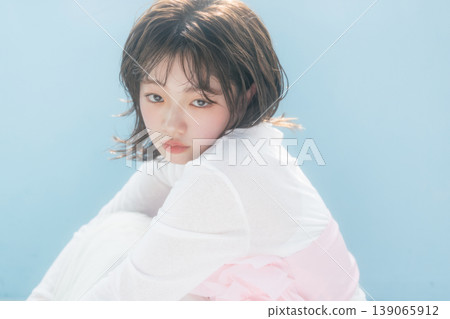 年輕的女士的肖像 139065912