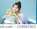 年輕的女士的肖像 139065922