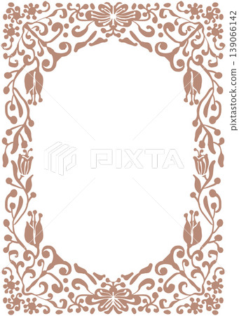 brown oval frame 004 brown oval frame 004 139066142