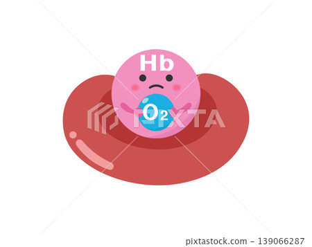 Hemoglobin 4, which carries small amounts of oxygen. Hemoglobin 4, which carries small amounts of oxygen. 139066287