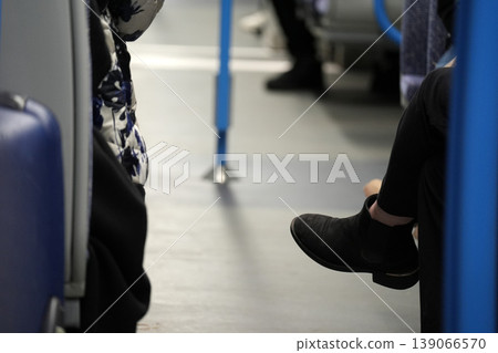 london underground metro tube train detail london underground metro tube train detail 139066570