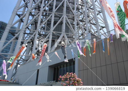 東京天空樹鯉魚飄帶 東京天空樹鯉魚飄帶 139066819