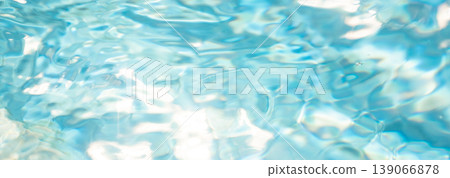 Sparkling water surface - summer color image Sparkling water surface - summer color image 139066878