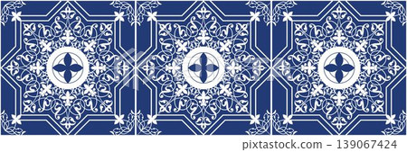 Talavera pattern. Azulejos portugal. Turkish ornament. Moroccan tile mosaic. Spanish porcelain. Ceramic tableware, folk print. Spanish pottery. Ethnic background. Mediterranean seamless wallpaper. Talavera pattern. Azulejos portugal. Turkish ornament. Moroccan tile mosaic. Spanish porcelain. Ceramic tableware, folk print. Spanish pottery. Ethnic background. Mediterranean seamless wallpaper. 139067424