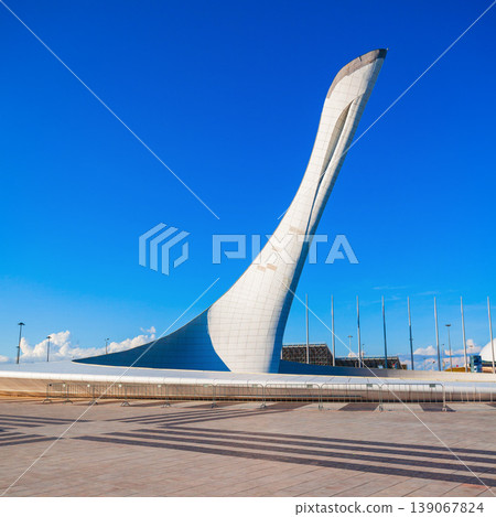 Olympic flame, Sochi Olympic Park Olympic flame, Sochi Olympic Park 139067824