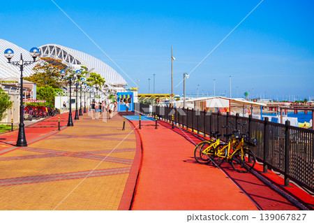Imeretinsky beach in Sochi city 139067827