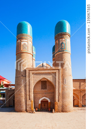 Chor Minor Madrasah in Bukhara, Uzbekistan Chor Minor Madrasah in Bukhara, Uzbekistan 139067885