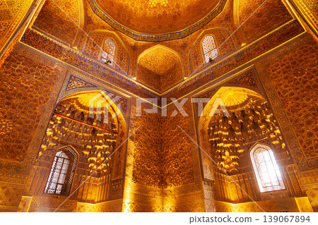Guri Amir or Gur Emir mausoleum, Samarkand Guri Amir or Gur Emir mausoleum, Samarkand 139067894