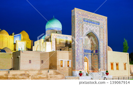 Shah i Zinda mausoleum in Samarkand 139067914