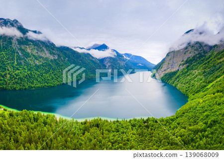 Konigssee lake near Berchtesgaden, Germany 139068009
