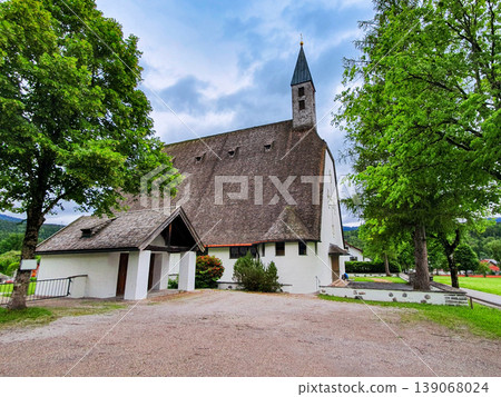 St. Ulrich Church in Walchensee, Germany St. Ulrich Church in Walchensee, Germany 139068024