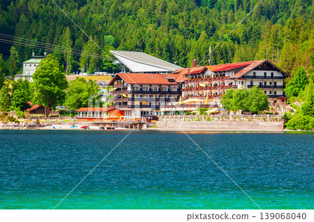 Eibsee lake in Bavaria, Germany Eibsee lake in Bavaria, Germany 139068040