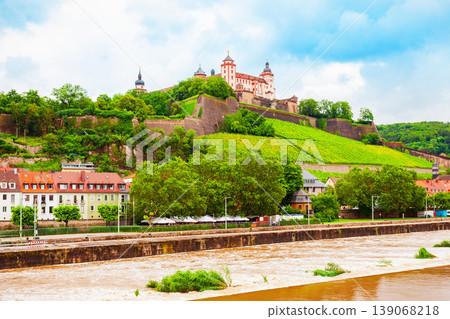 Marienberg Fortress in Wurzburg city, Germany Marienberg Fortress in Wurzburg city, Germany 139068218