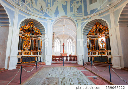 Marienkirche interior in Wurzburg Marienberg Fortress Marienkirche interior in Wurzburg Marienberg Fortress 139068222