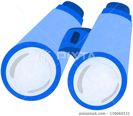 blue binoculars 139068531