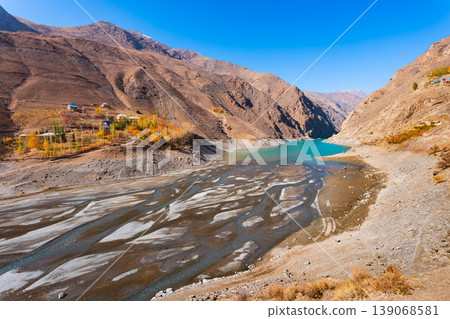 Seven Lakes in Fann mountains in Tajikistan 139068581