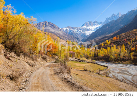 Seven Lakes in Fann mountains in Tajikistan 139068582