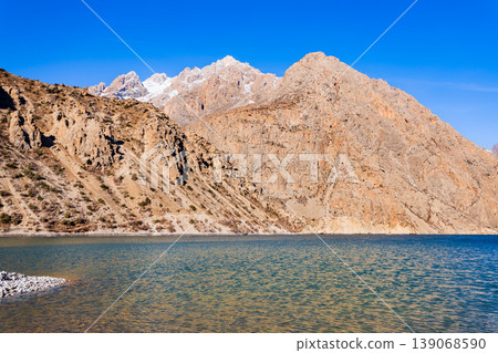 Seven Lakes in Fann mountains in Tajikistan Seven Lakes in Fann mountains in Tajikistan 139068590