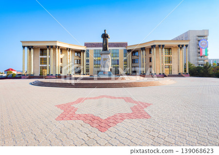 Rudaki Monument at the Wedding Palace, Khujand 139068623