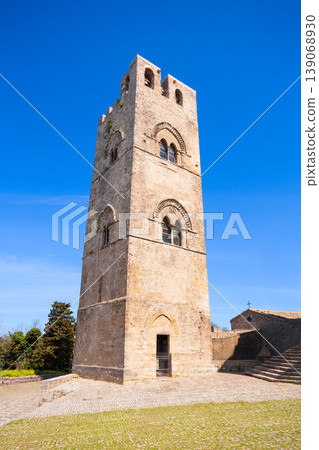 Torre di Re Federico tower in Erice, Sicily 139068930