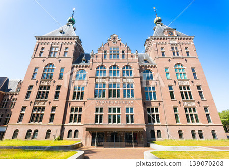 Tropenmuseum building at Oosterpark in Amsterdam, Netherlands Tropenmuseum building at Oosterpark in Amsterdam, Netherlands 139070208